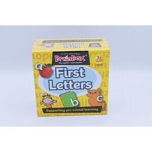 BrainBox First Letter - 10 Minute Memory Game for young kids learning letters